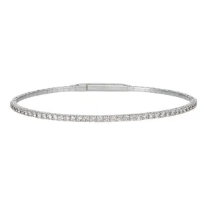 1.00 CT DIAMOND FLEXIBLE BRACELET 14K GOLD