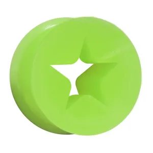 1/2 Green Star Silicone Flexible Tunnel