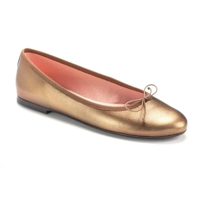 49909 - Bronze Teens Bow Flats
