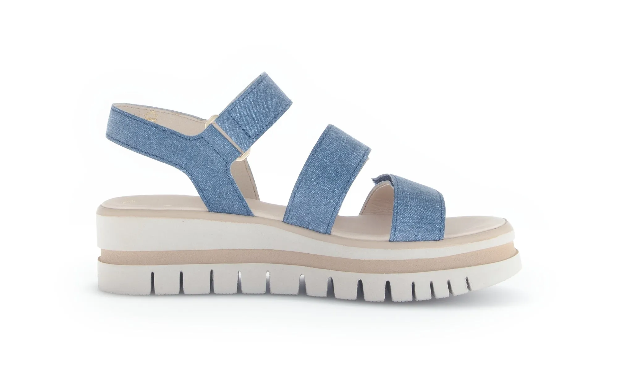 '64.620.36' women's sandal - blue