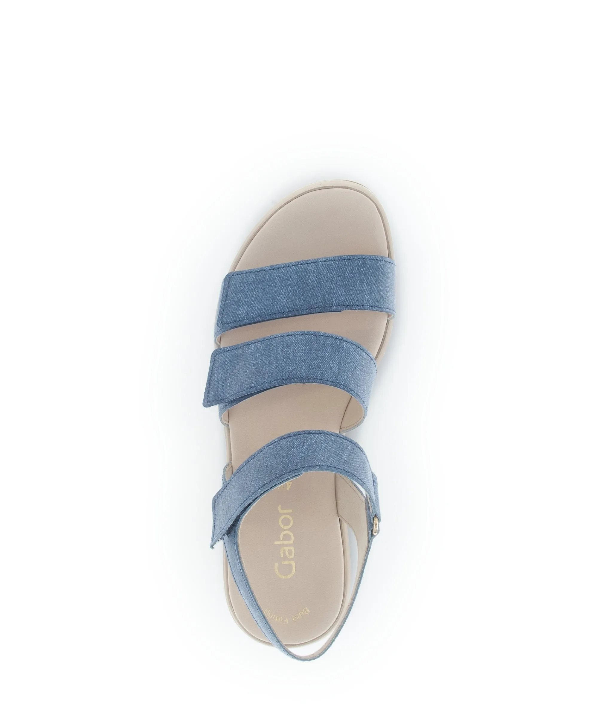 '64.620.36' women's sandal - blue