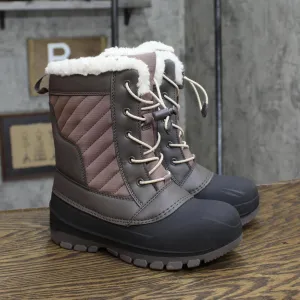 All In Motion Girls Skylar Winter Boots 88236452 Blush Brown Black 2