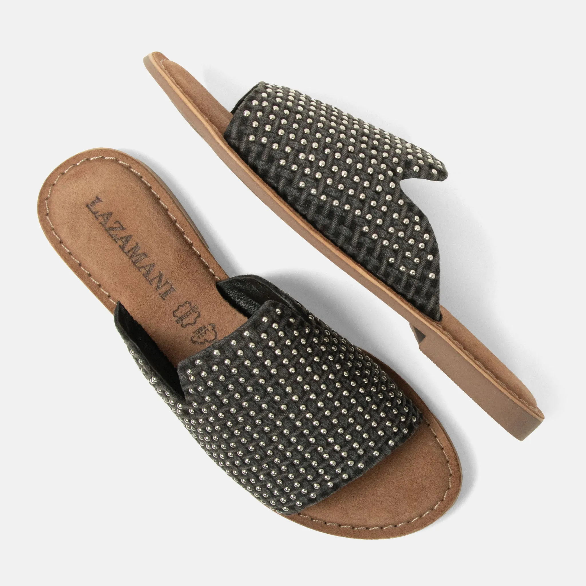 Alma Dames Slippers Black