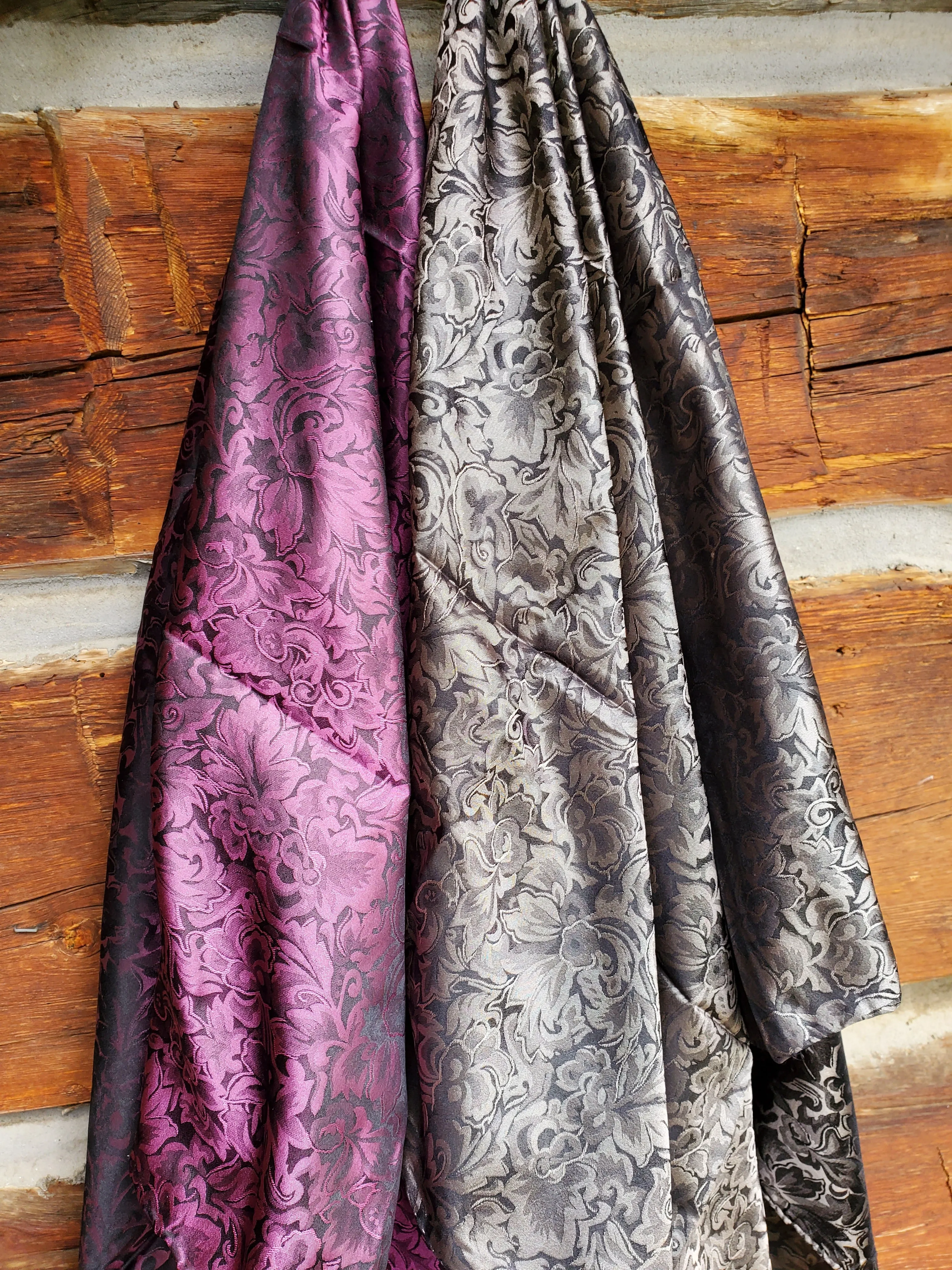 Baroque Silk Wild Rag Scarf