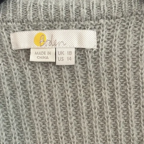 Boden Jessica Ruffle Cardigan Size 14
