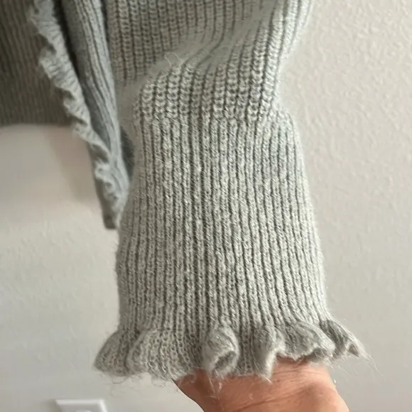 Boden Jessica Ruffle Cardigan Size 14