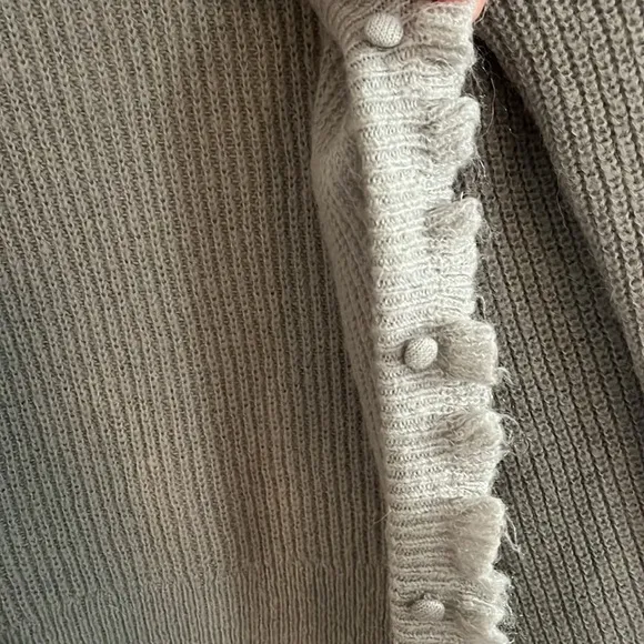 Boden Jessica Ruffle Cardigan Size 14
