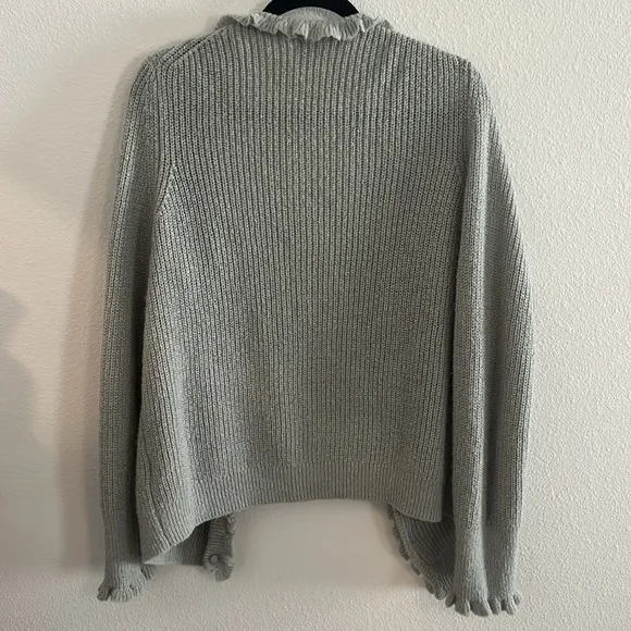 Boden Jessica Ruffle Cardigan Size 14