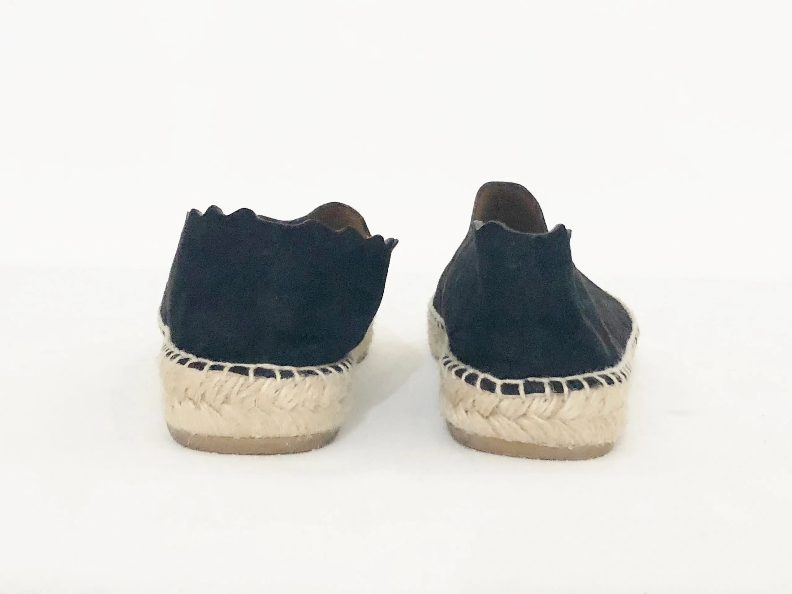 Chloe Suede Espadrille Size 38 It (8 Us)