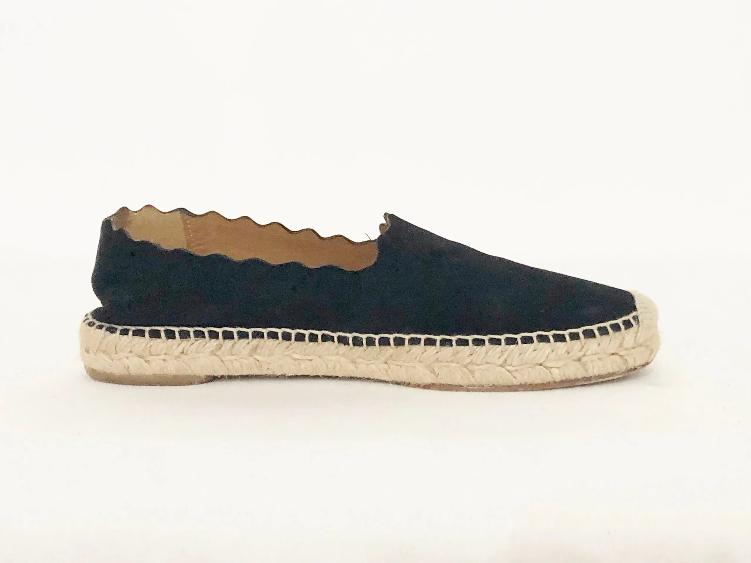 Chloe Suede Espadrille Size 38 It (8 Us)