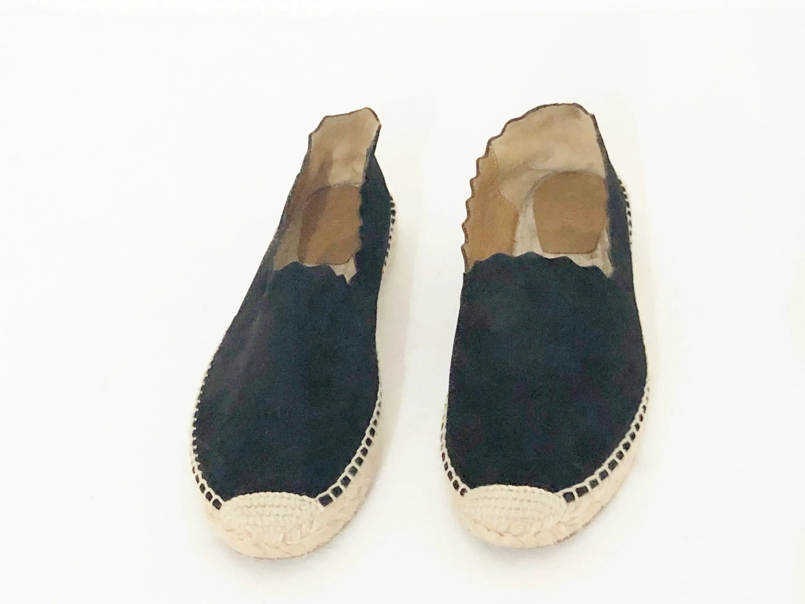 Chloe Suede Espadrille Size 38 It (8 Us)