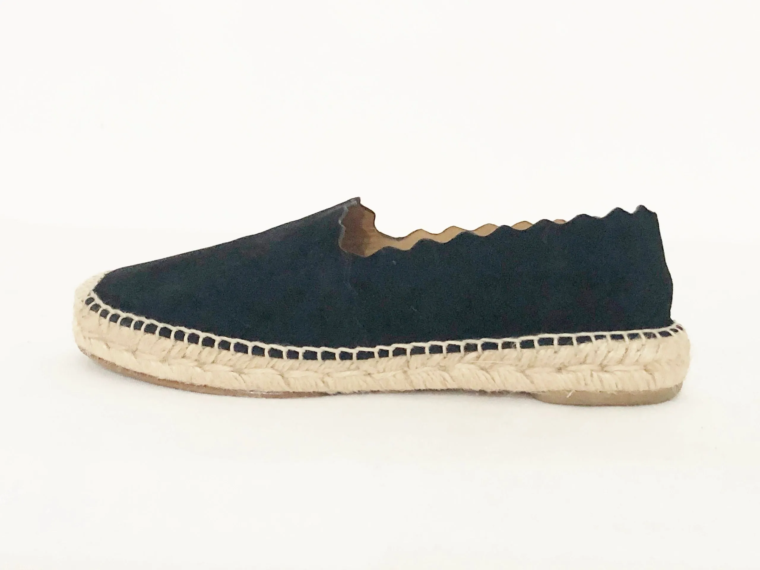 Chloe Suede Espadrille Size 38 It (8 Us)