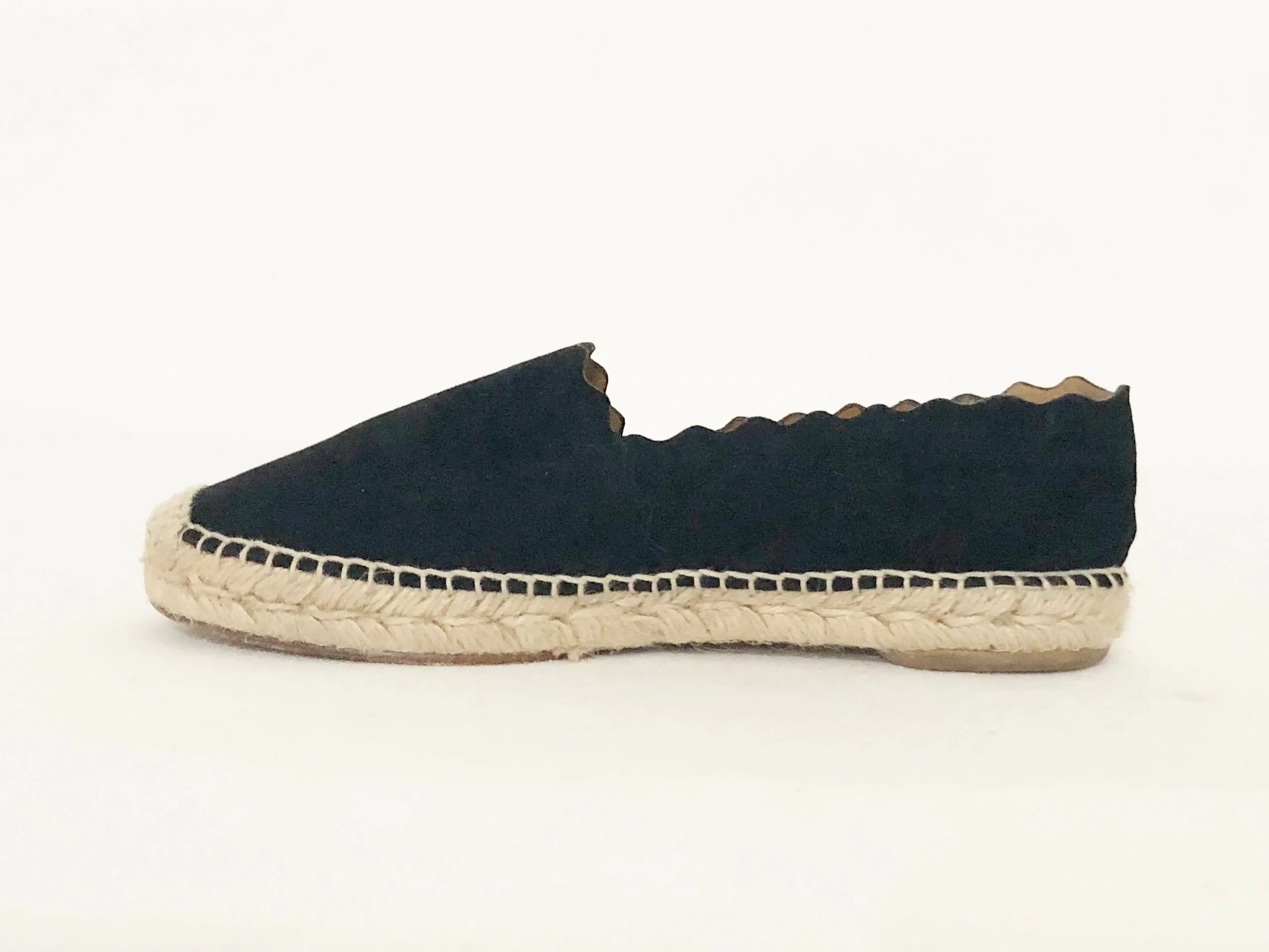 Chloe Suede Espadrille Size 38 It (8 Us)