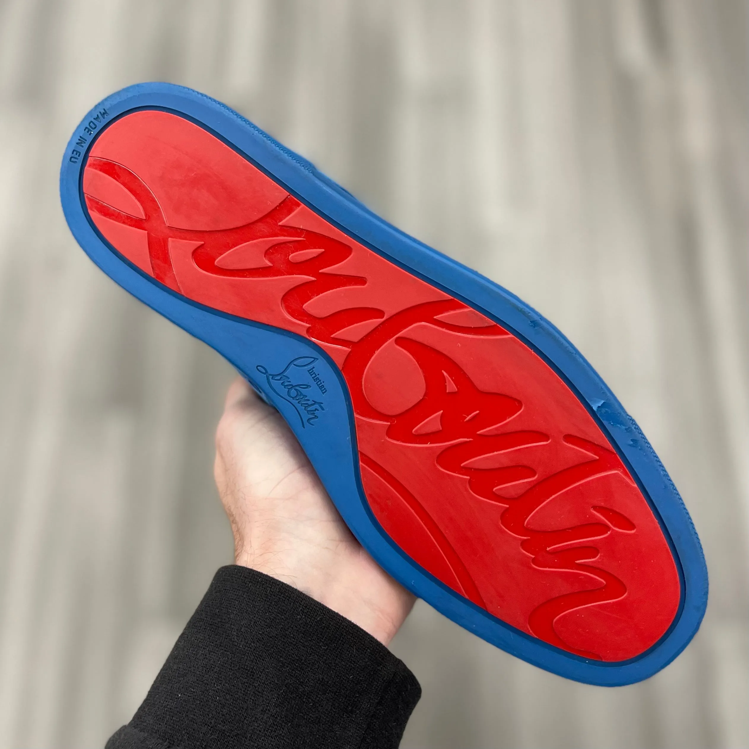 Christian Louboutin Low “Blue Suede”