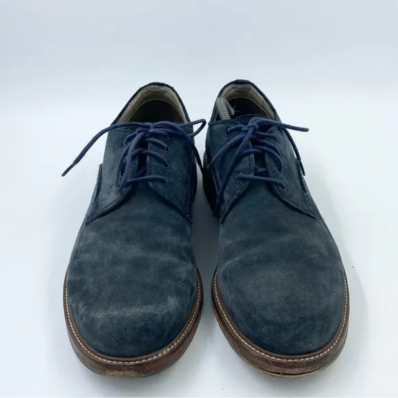 Clarks blue suede dress shoe men’s size 10.5