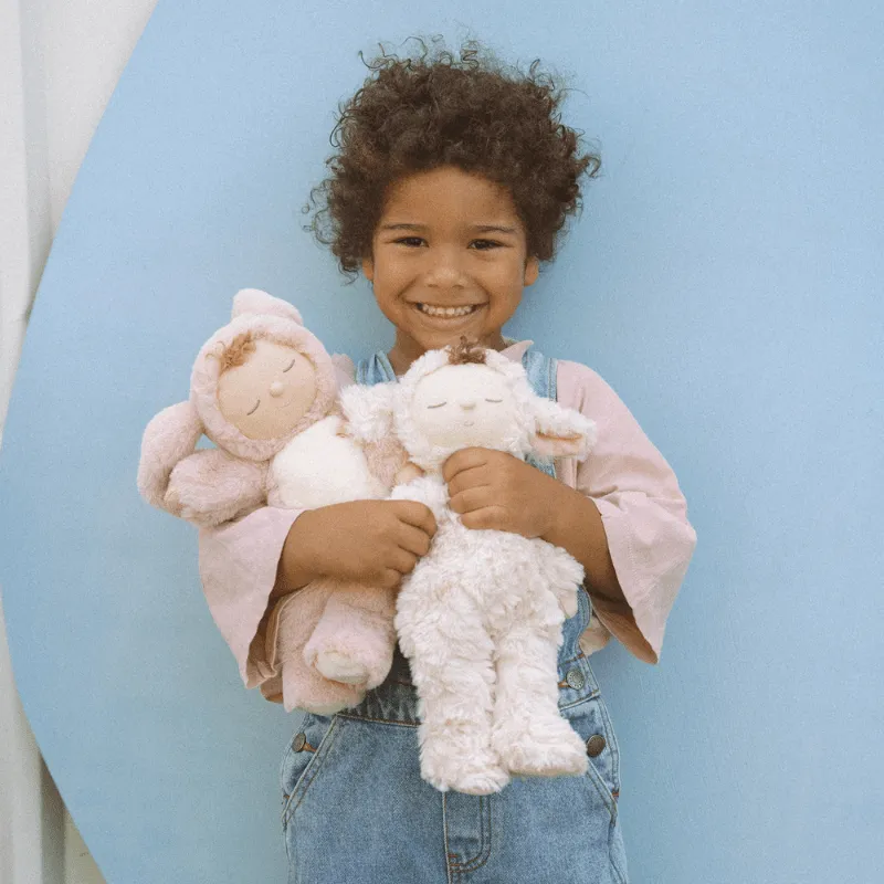 Cozy Dinkum Doll | Lamby Pookie Vanilla by Olliella