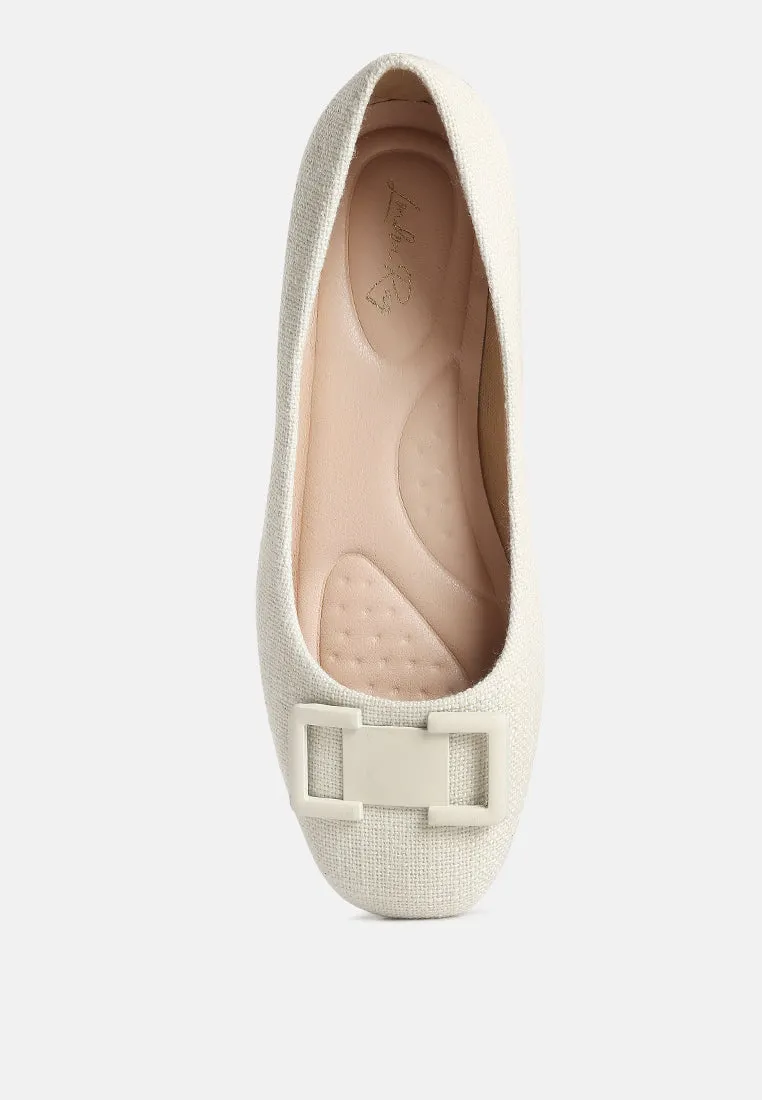 Embellished Flat Ballerinas By MODE