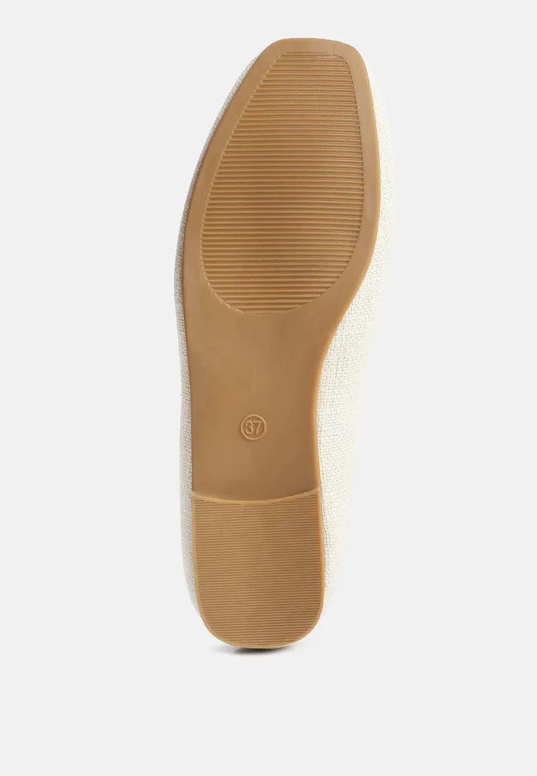 Embellished Flat Ballerinas By MODE