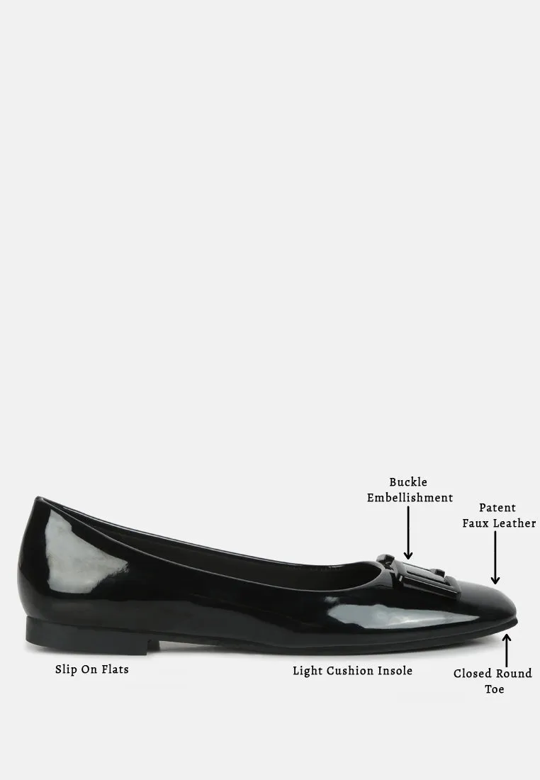 Embellished Flat Ballerinas By MODE