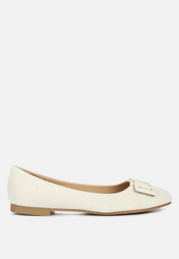 Embellished Flat Ballerinas By MODE