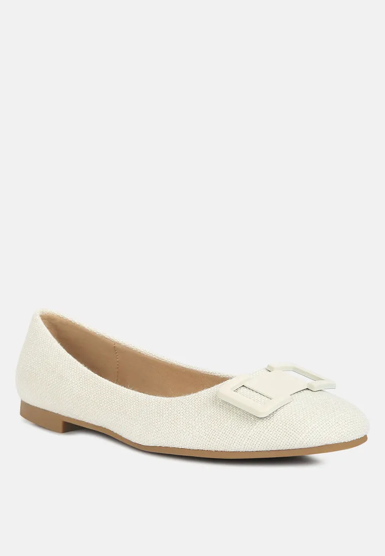 Embellished Flat Ballerinas By MODE