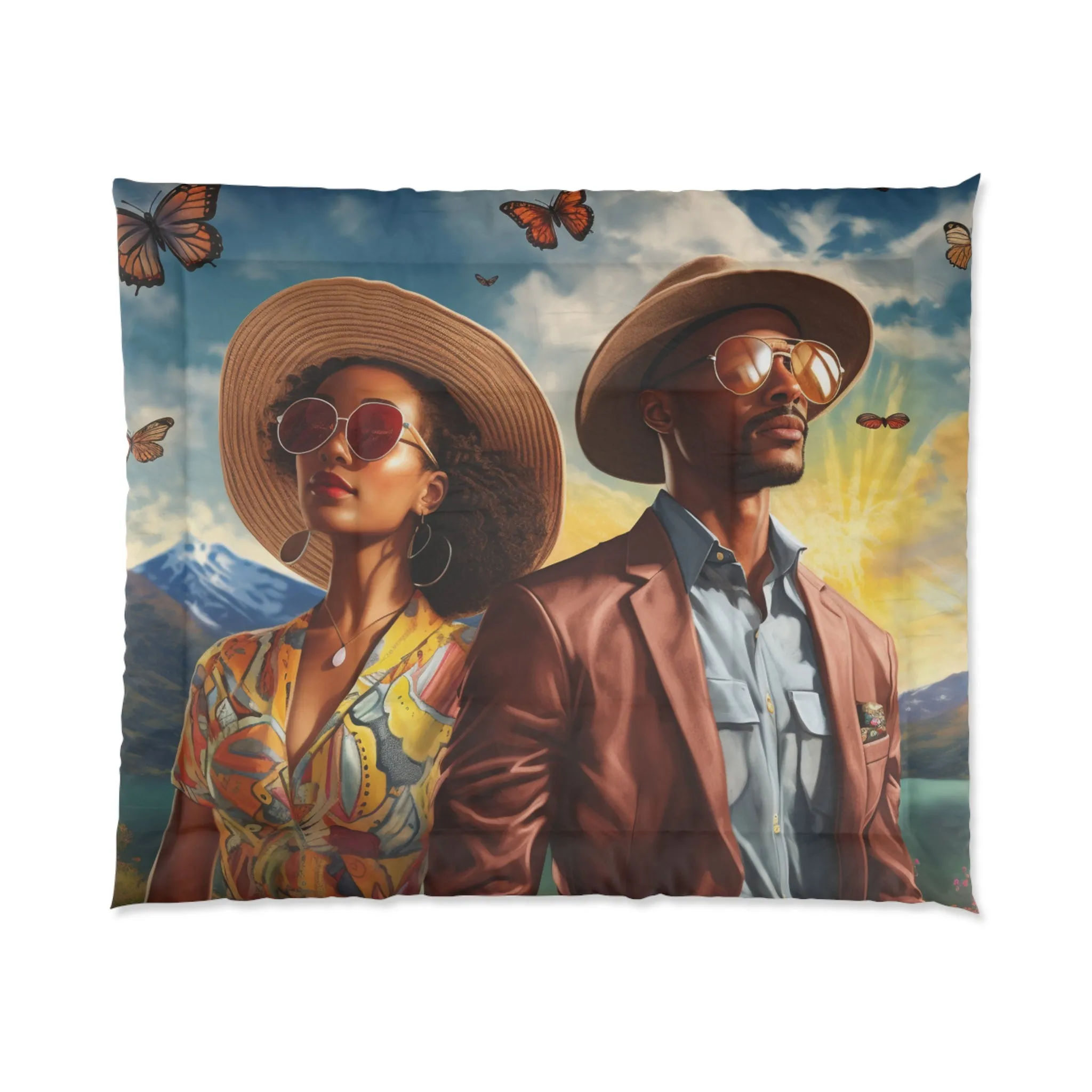 Embraced Journeys: The Travel Couple's Cozy Dreamcape