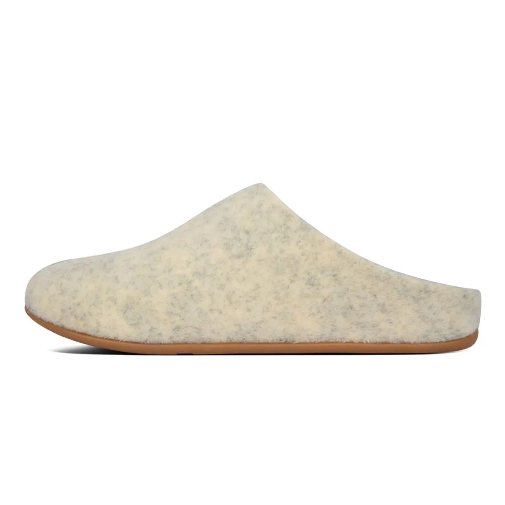 FitFlop Chrissie Felt Slippers - Cool Taupe