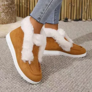 Furry Suede Boots