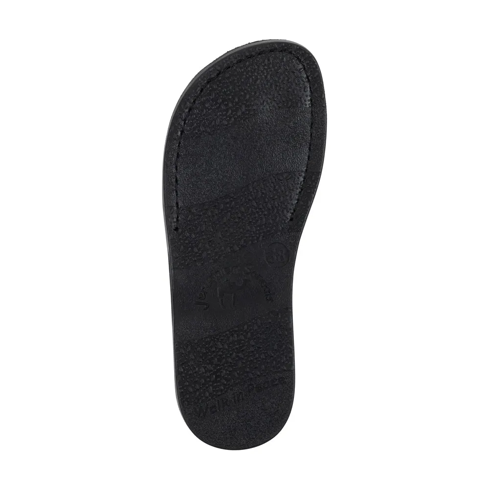 Gemma - Leather Adjustable Strap Sandal | Brown Nubuck