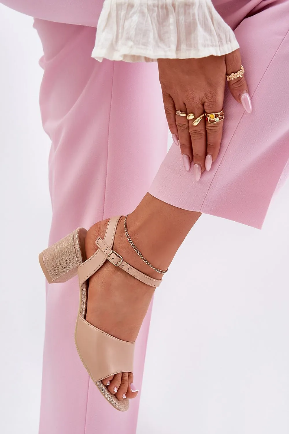 Heel sandals