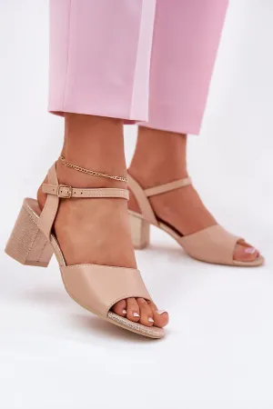 Heel sandals