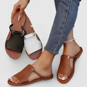 Jenna© - Braided Slide Sandals