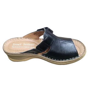 Josef Seibel Women's Catalonia32 Bozenkombi Schwarz Visone Sandals