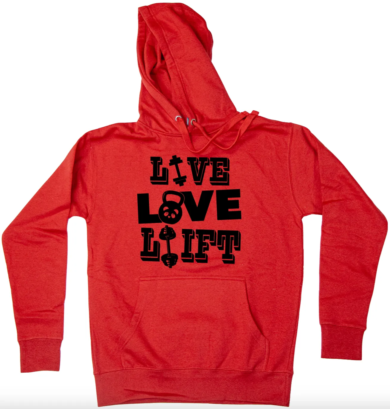 Live Love Lift Pull Over Hoodie