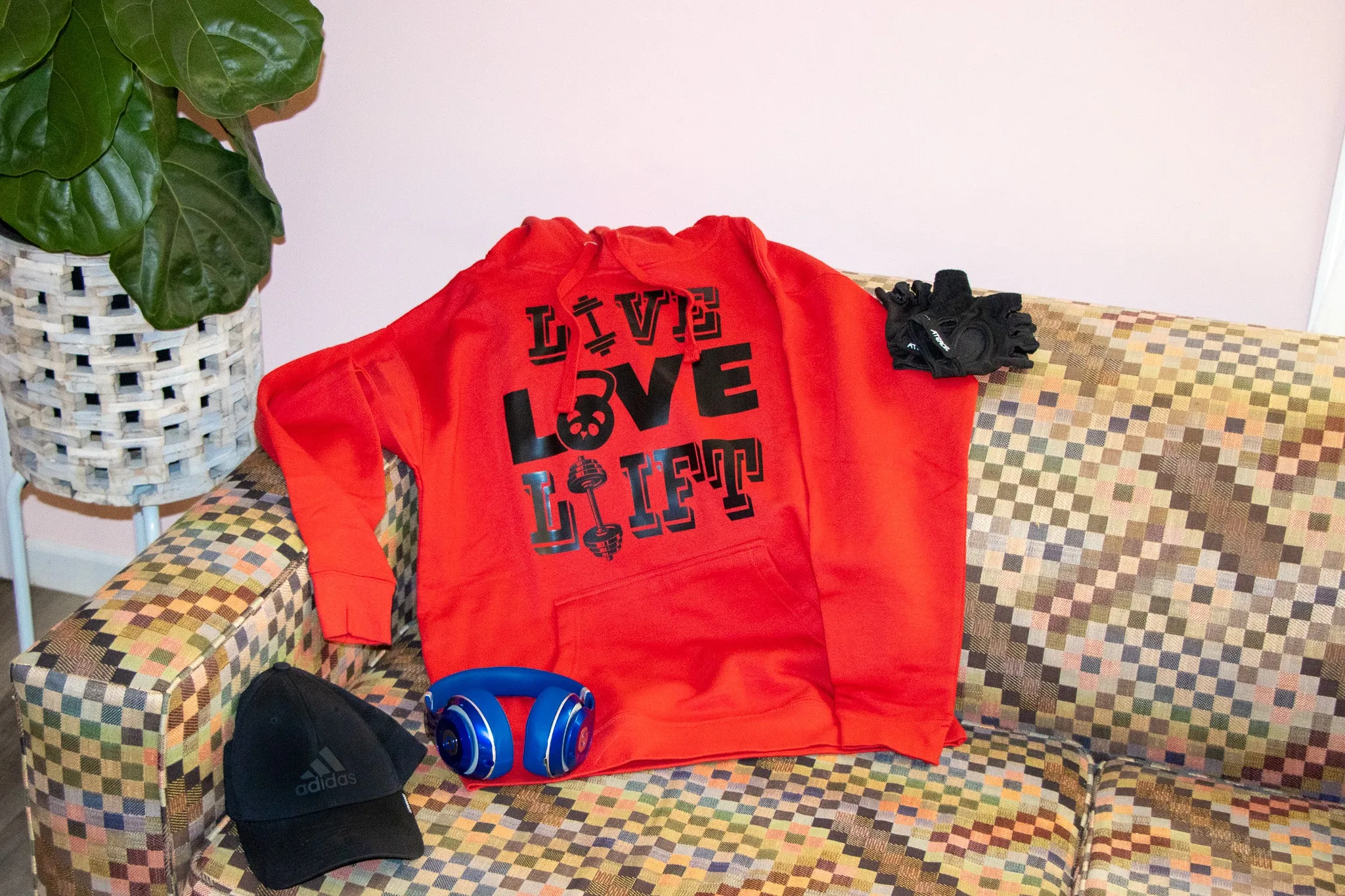 Live Love Lift Pull Over Hoodie