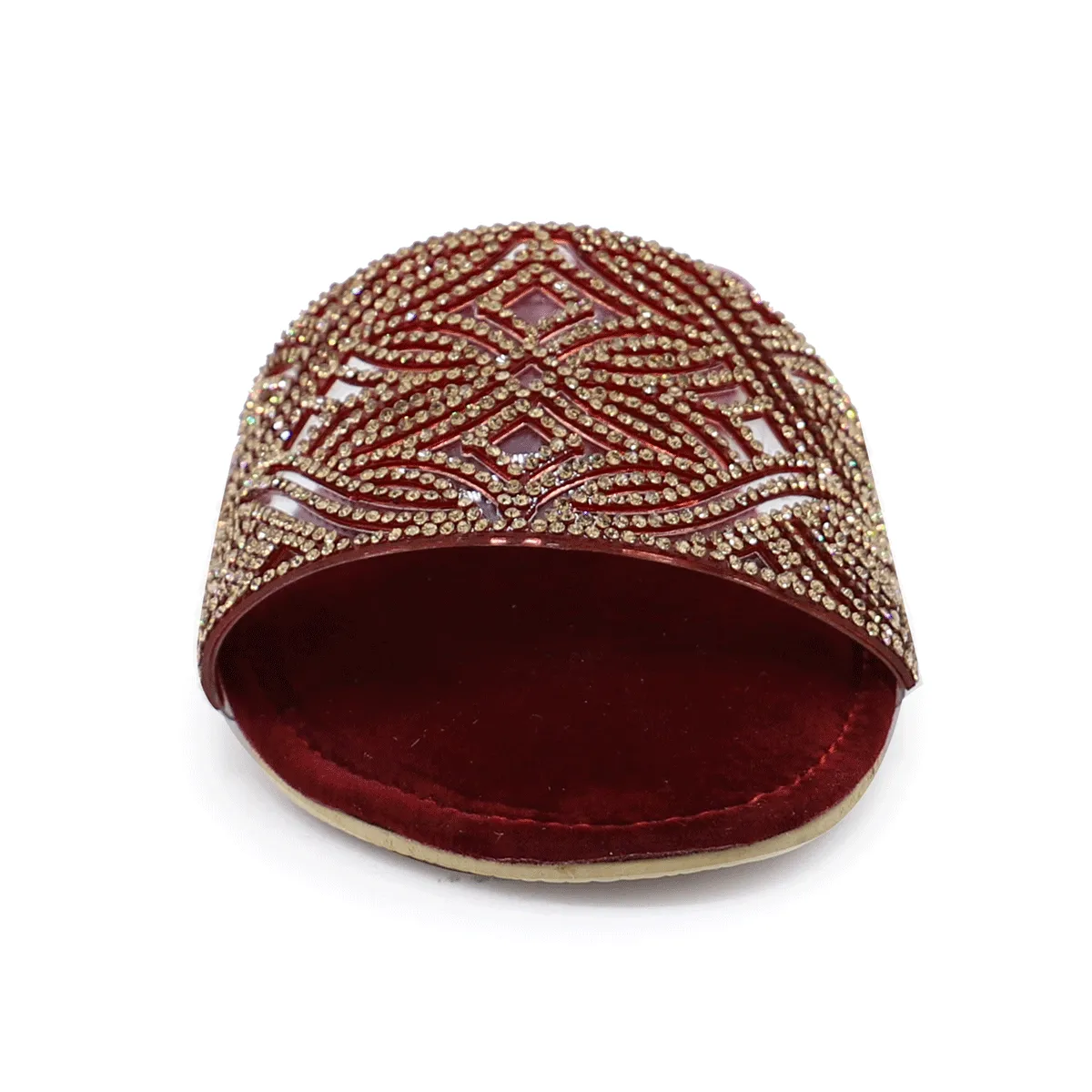 Maroon Fancy Slipper 042076