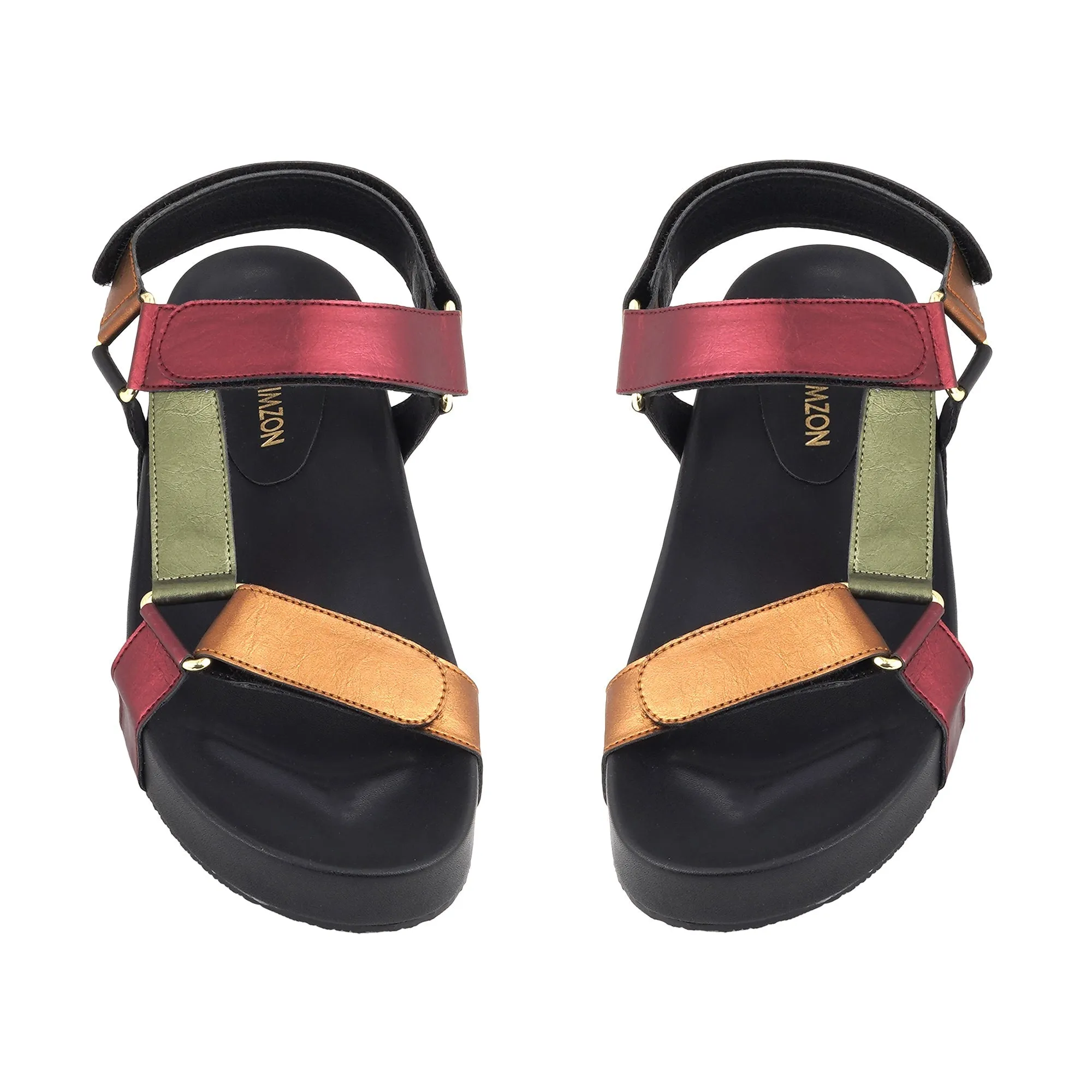 MEERA- BLACK SANDALS