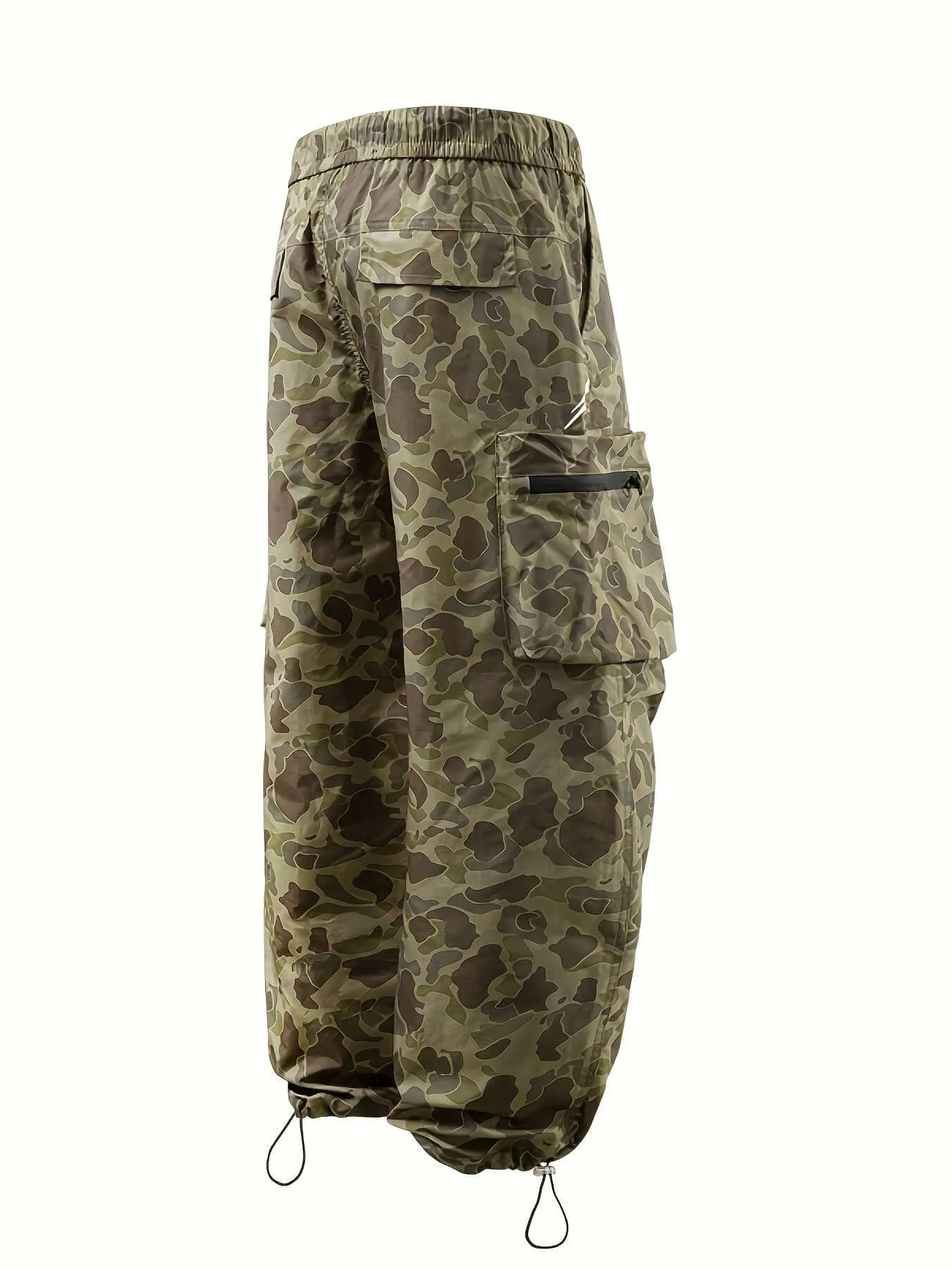 Men's Tactical Camo Cargo Pants – Multi-Pocket, Outdoor Ready