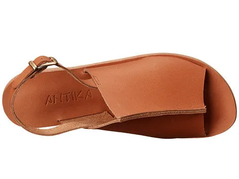 Montana Blvd - Back Strap Leather Mule | Tan