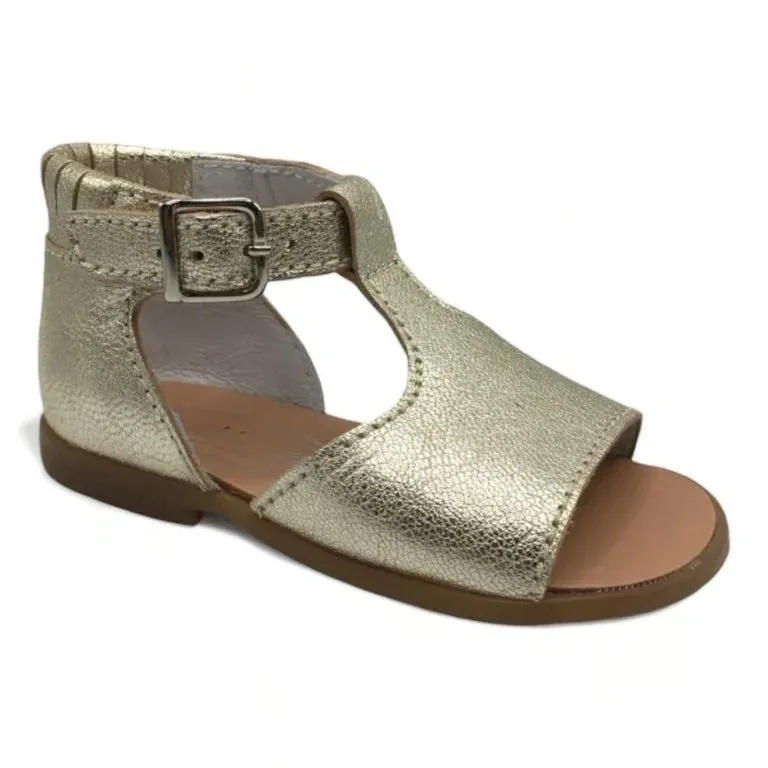 Noel - Gold Soft Leather Strap for Toddler by Beberlis