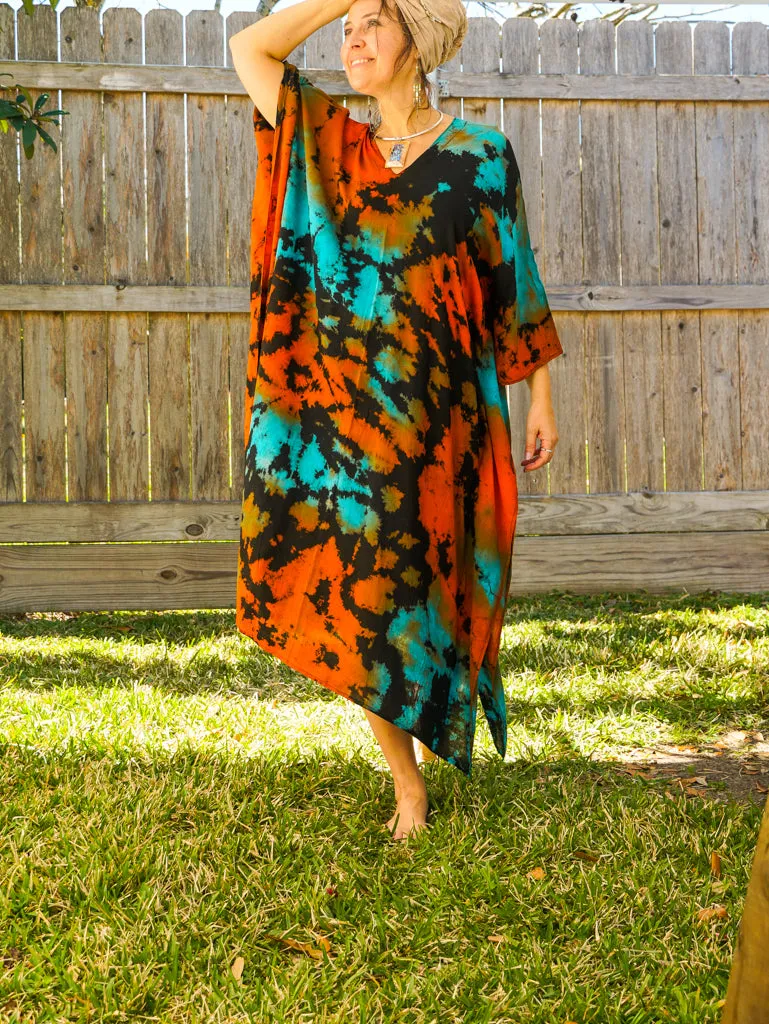 Ocean Ember Kaftan