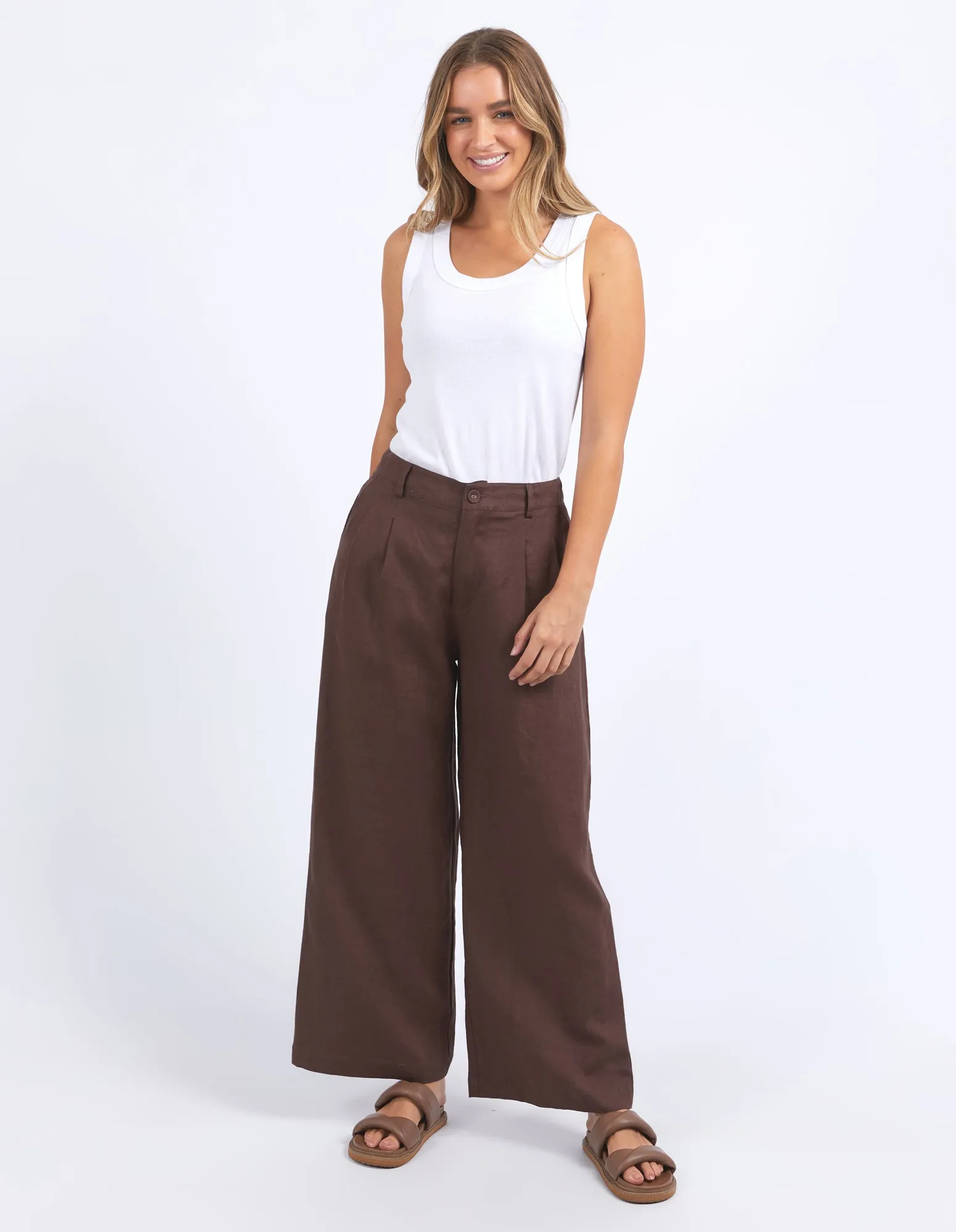 PIERRA PANT || CHOCOLATE