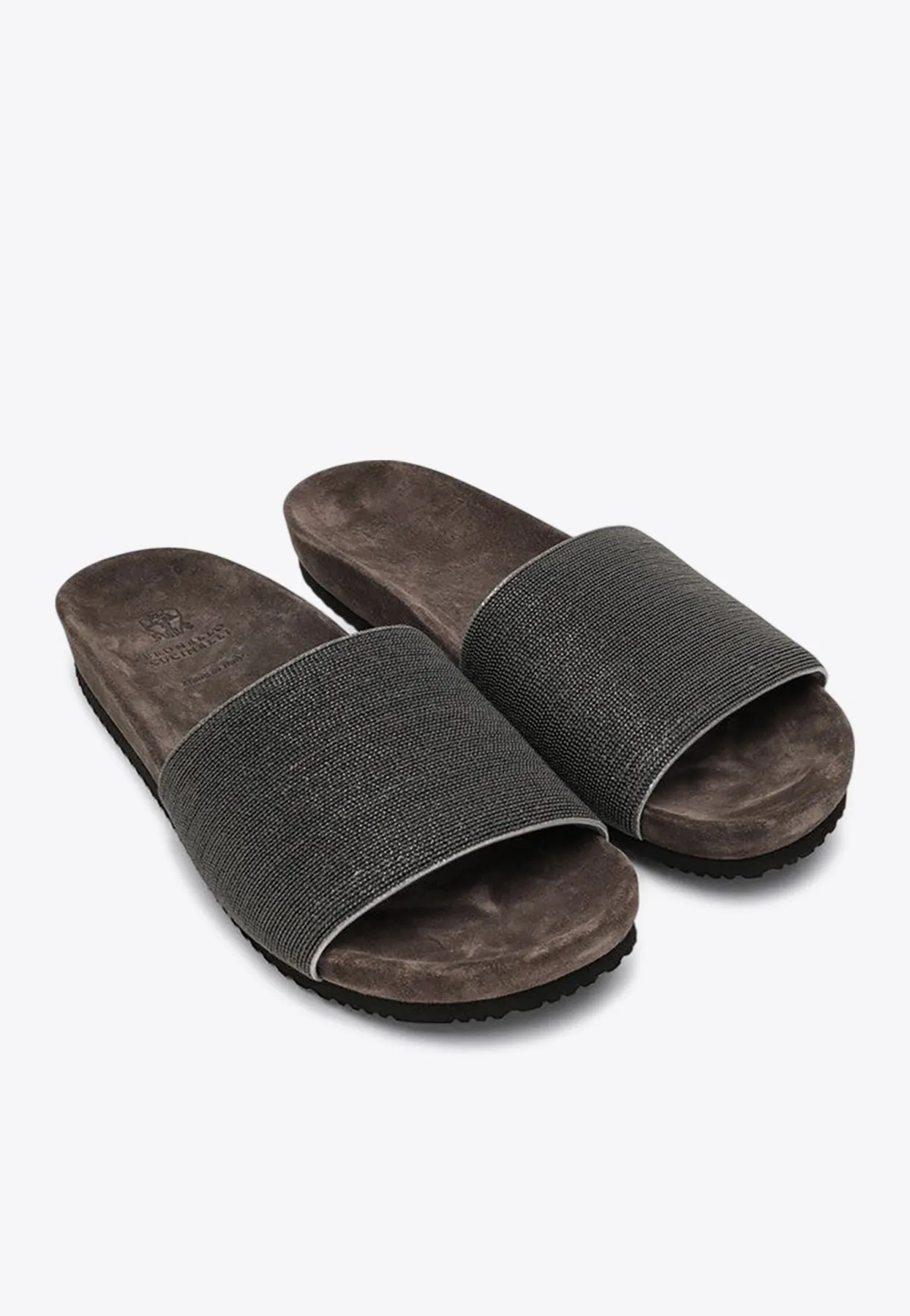 Precious Suede Slides