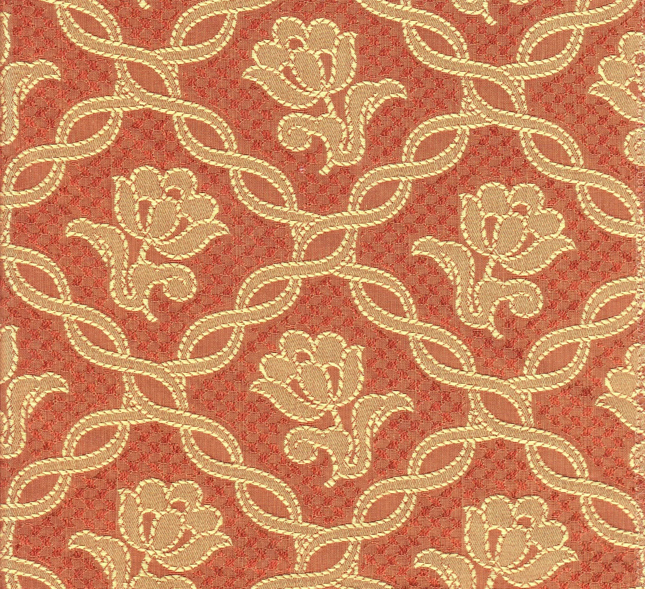 Quadrille Woven: Castille - Flame (Imported from Spain)