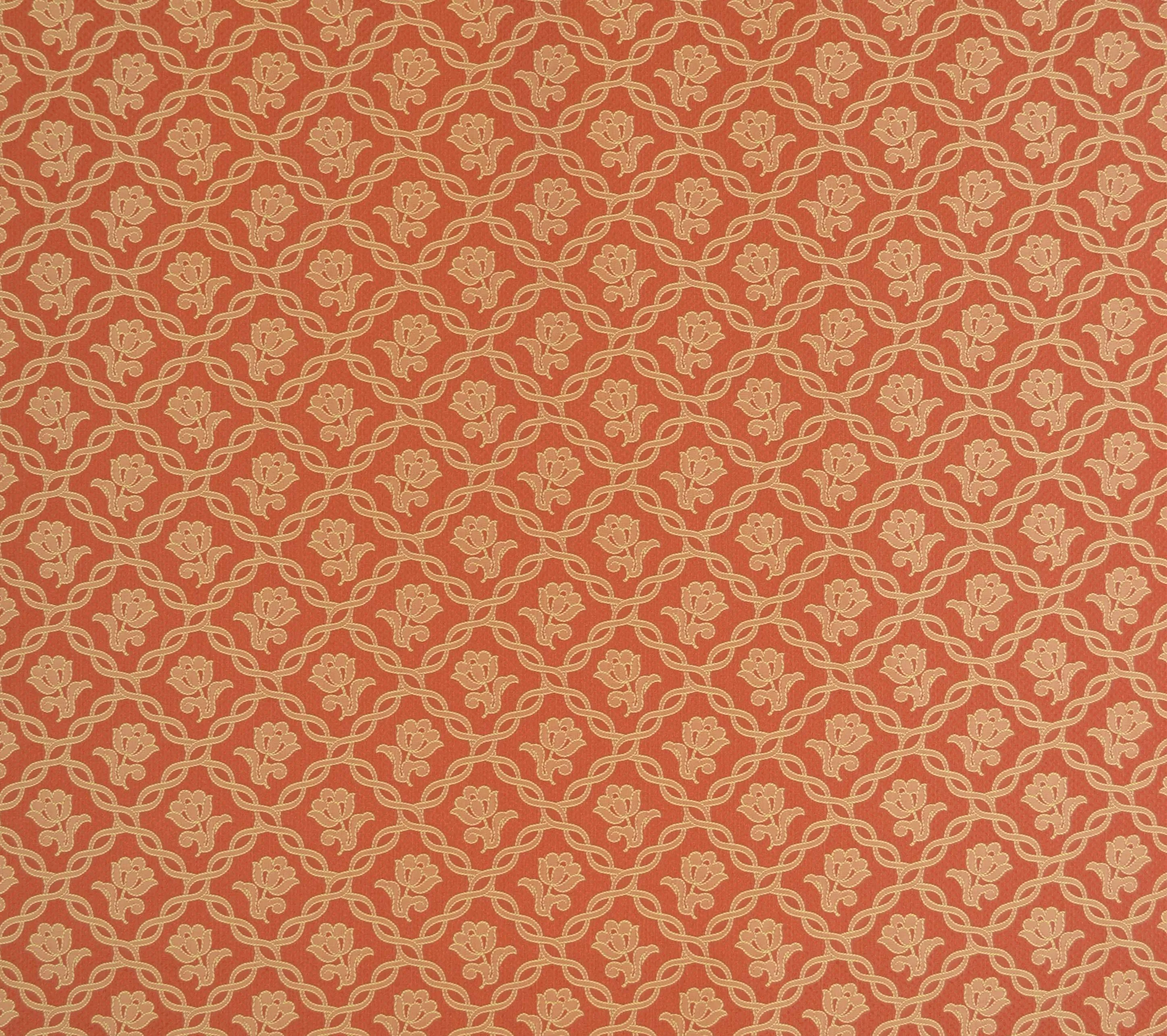 Quadrille Woven: Castille - Flame (Imported from Spain)