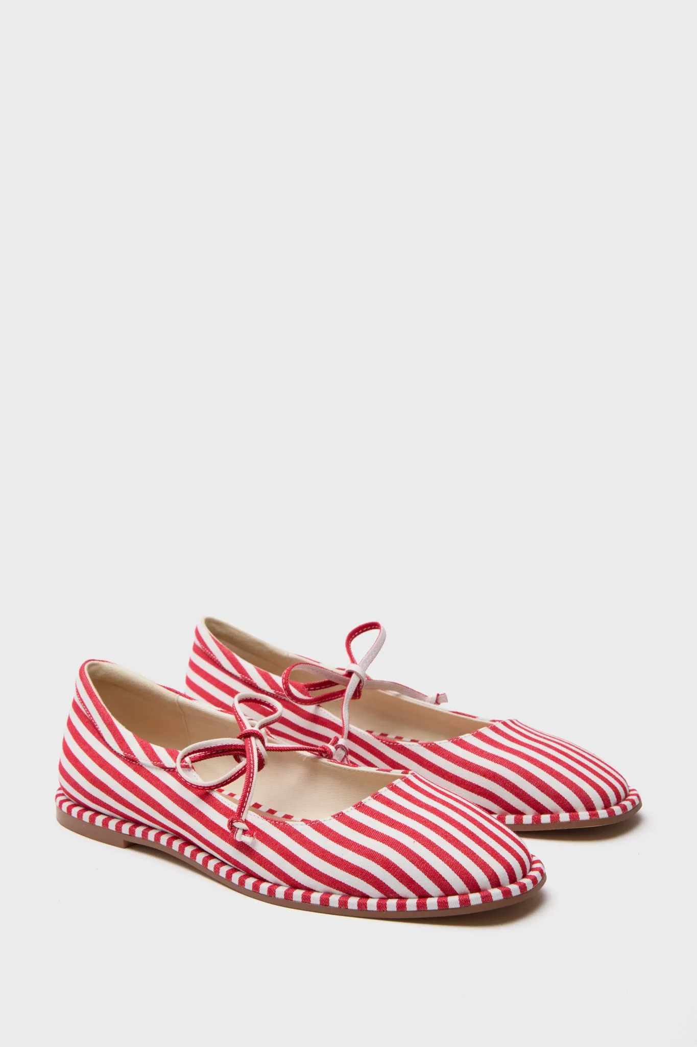 Red Stripe Gerry Flats