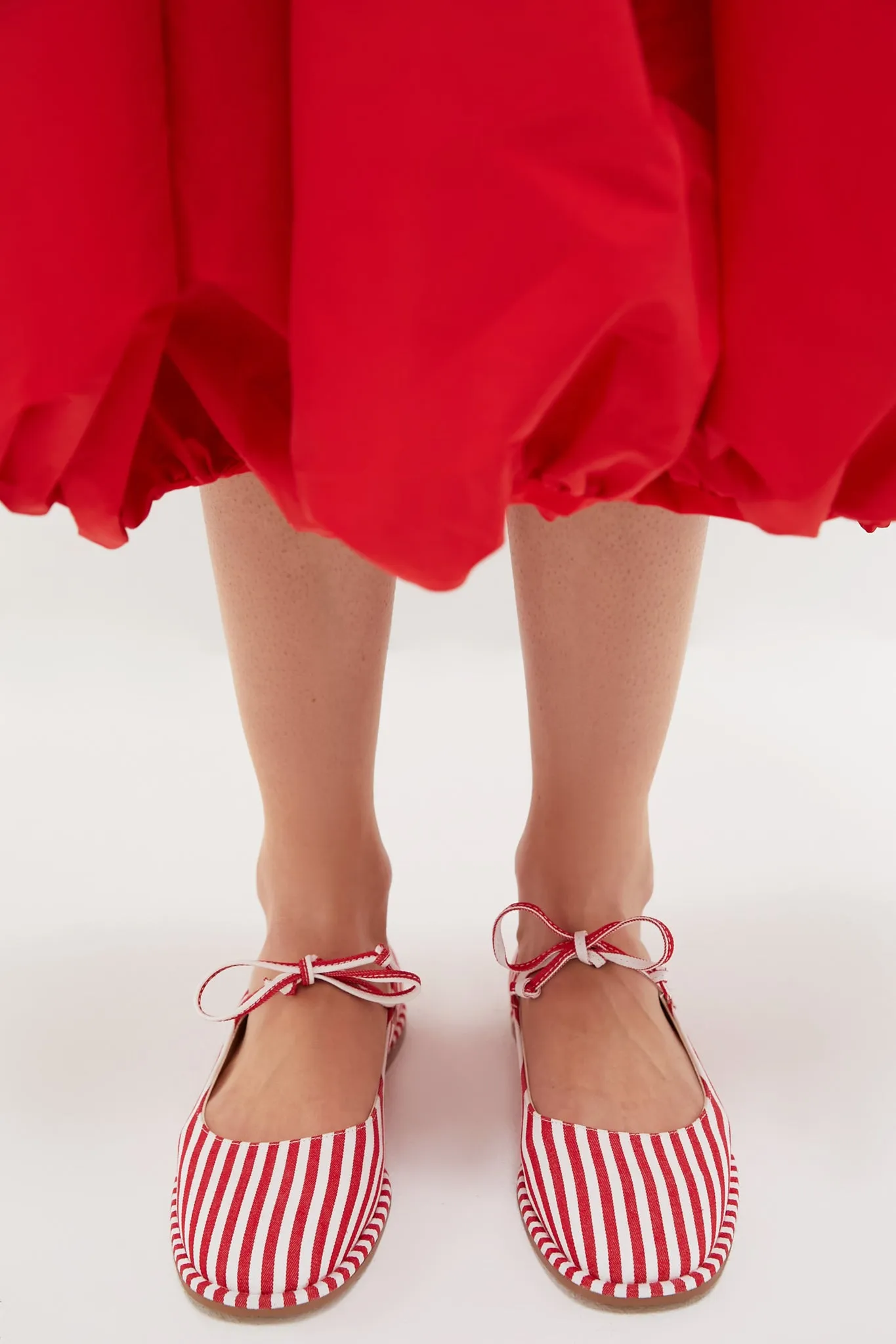 Red Stripe Gerry Flats