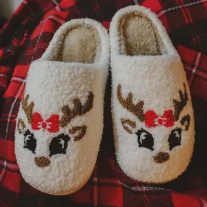 REINDEER SLIPPERS