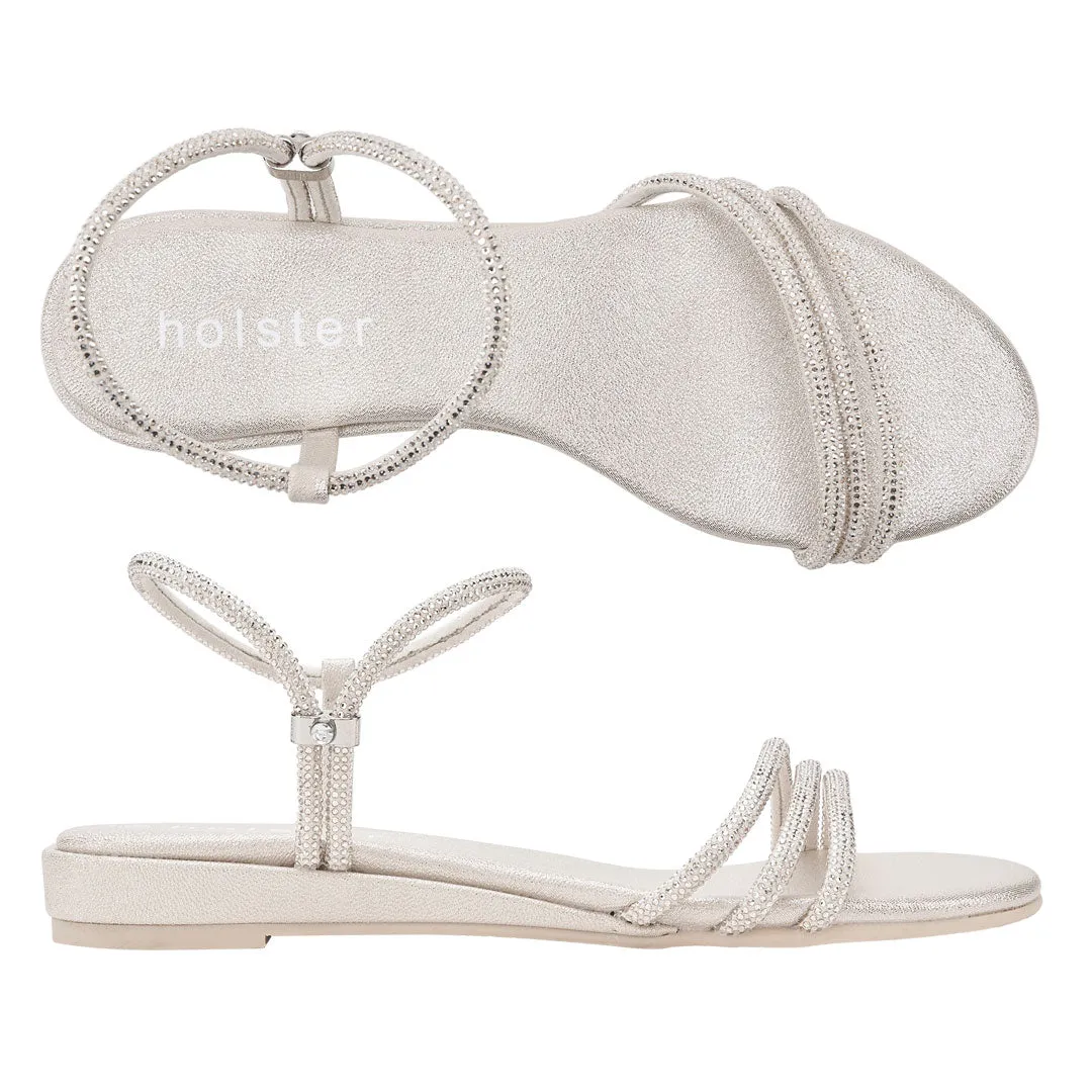 Revel Low Wedge Bundle - Pink / Light Gold