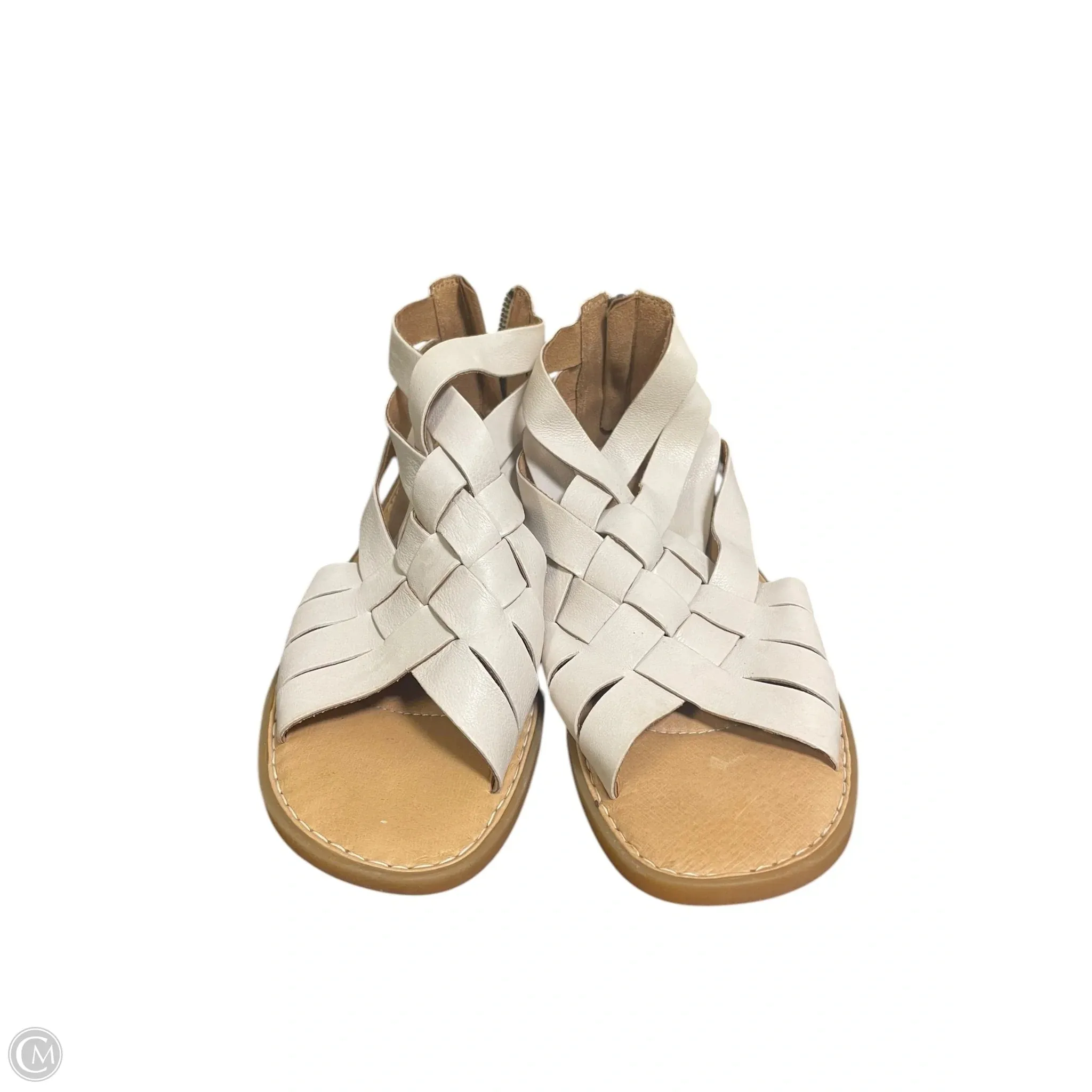 Sandals Flats By Born In Tan, Size: 8